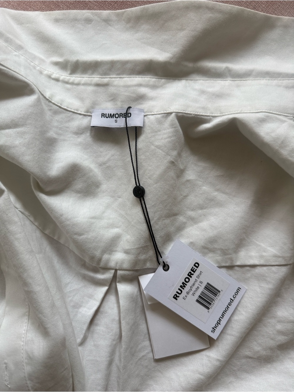 Rumored ex boyfriend button up NWT